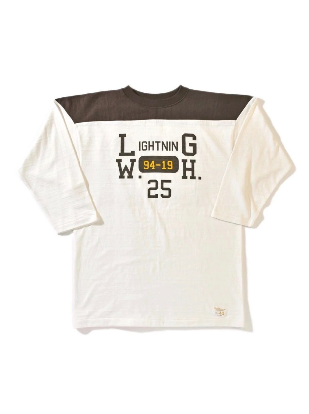 Warehouse x LIGHTNING　Football T-shirt