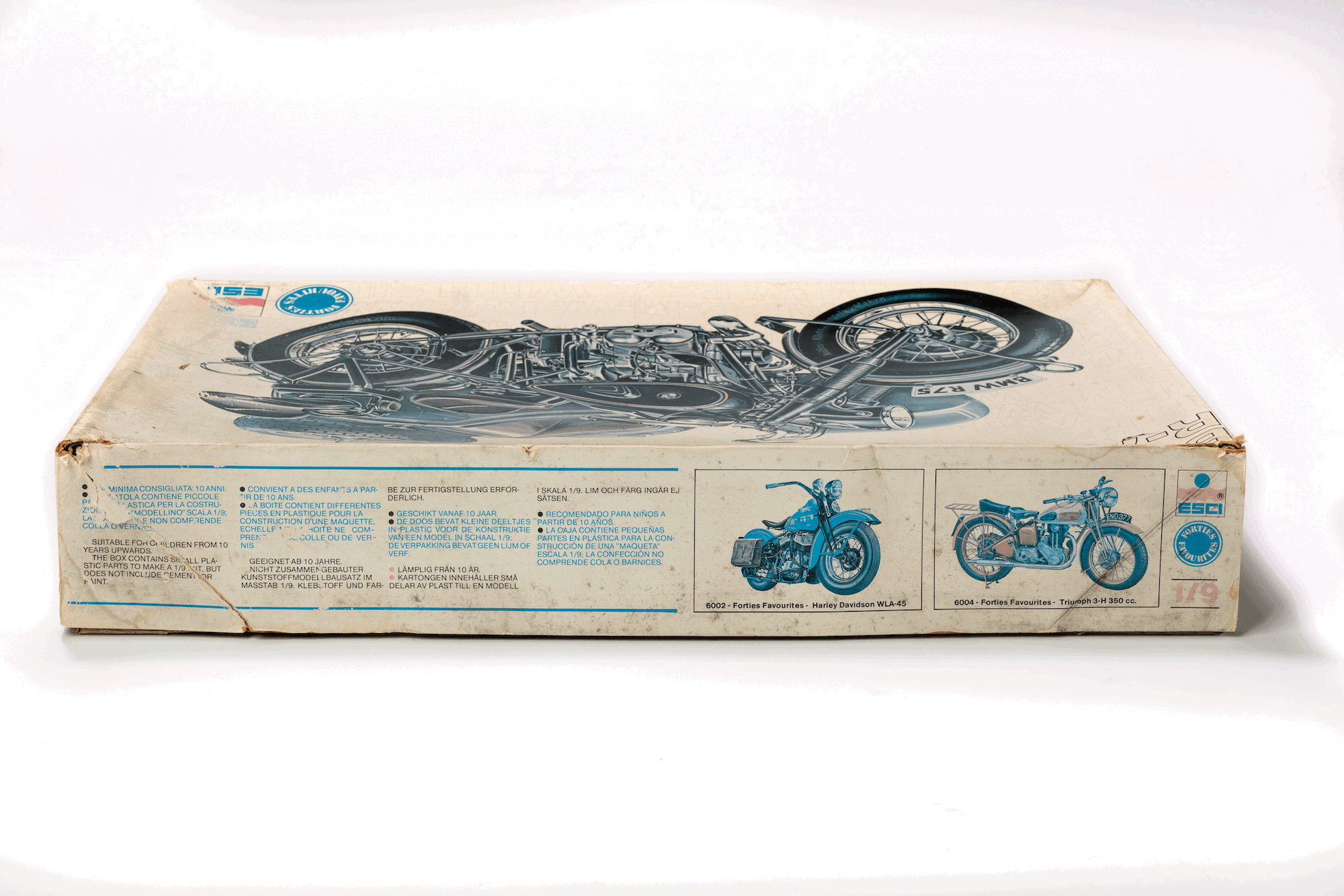 ESCI B.M.W.  R-75 WITH SIDECAR