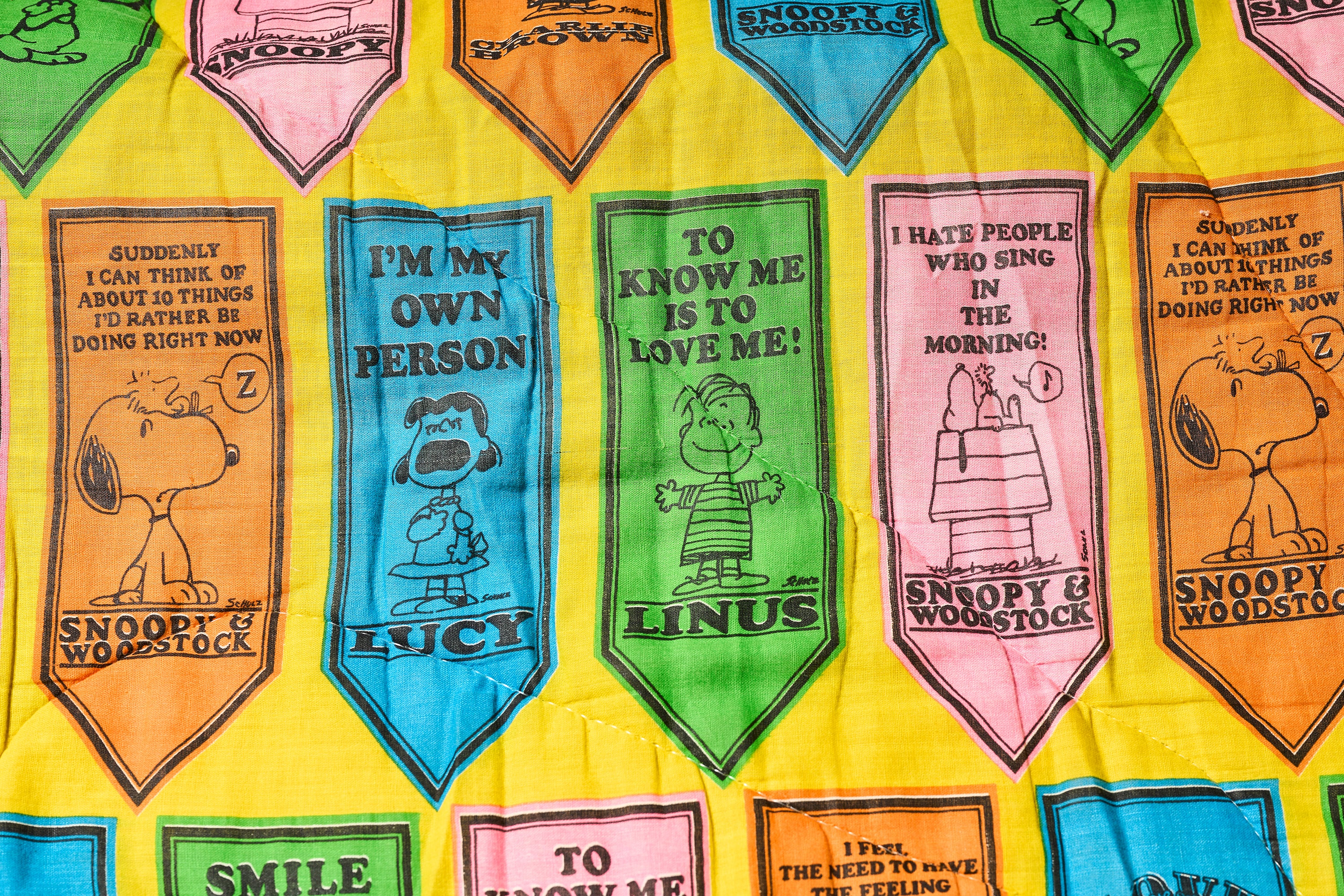 1970s　SNOOPY QUILTING MAT