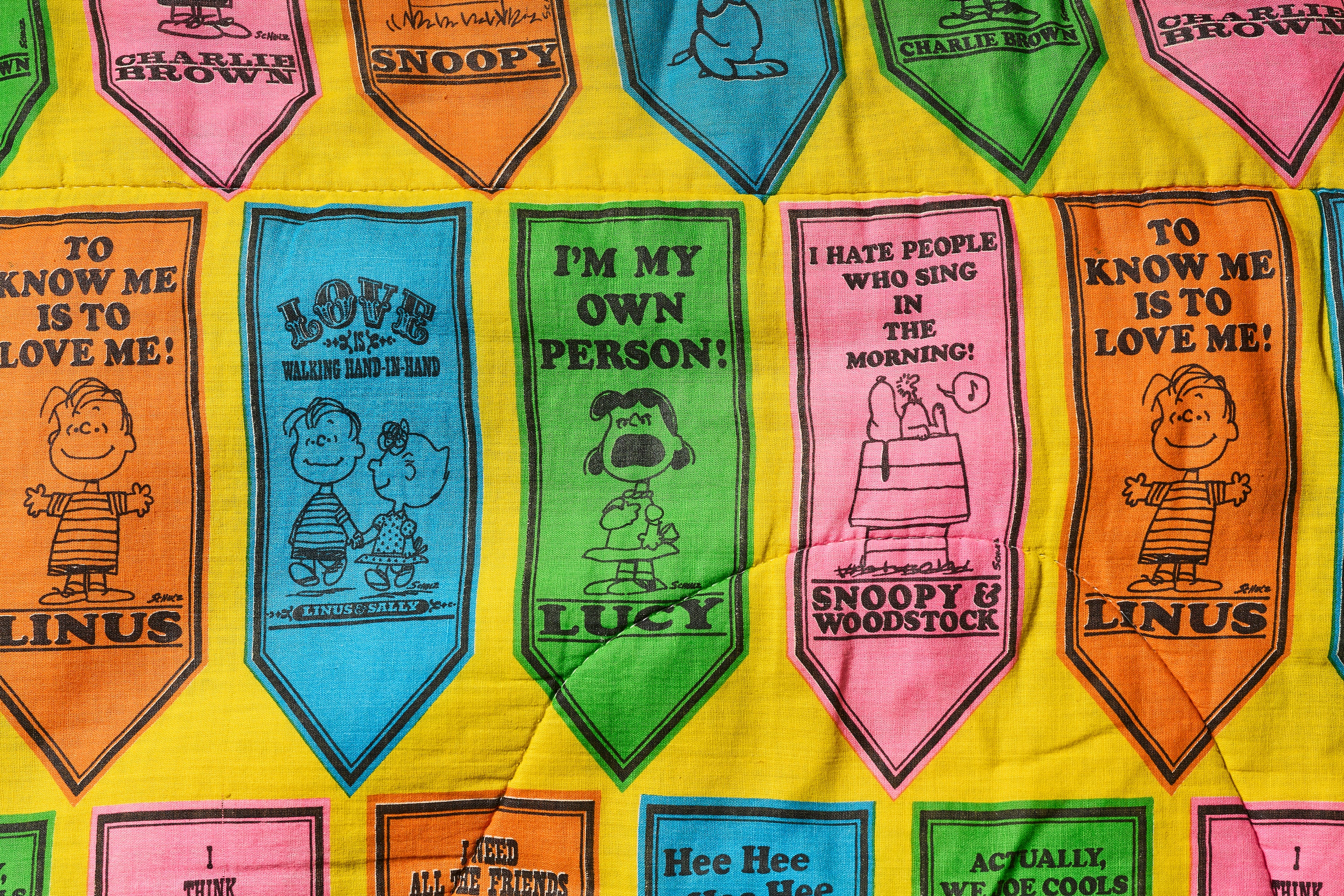 1970s　SNOOPY QUILTING MAT