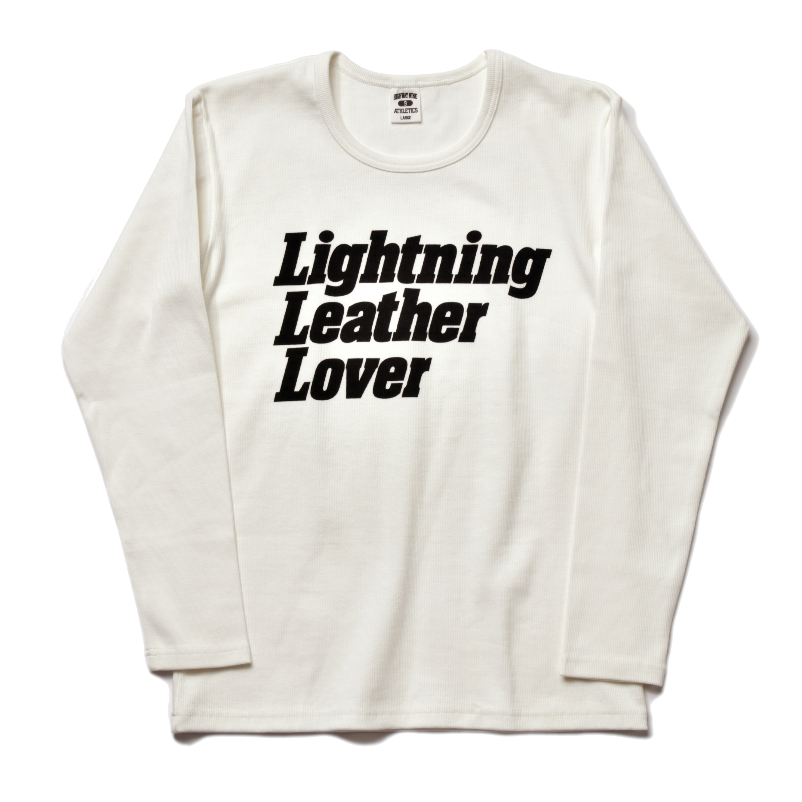 Lightning Leather Lover ロングTシャツ リブフライス