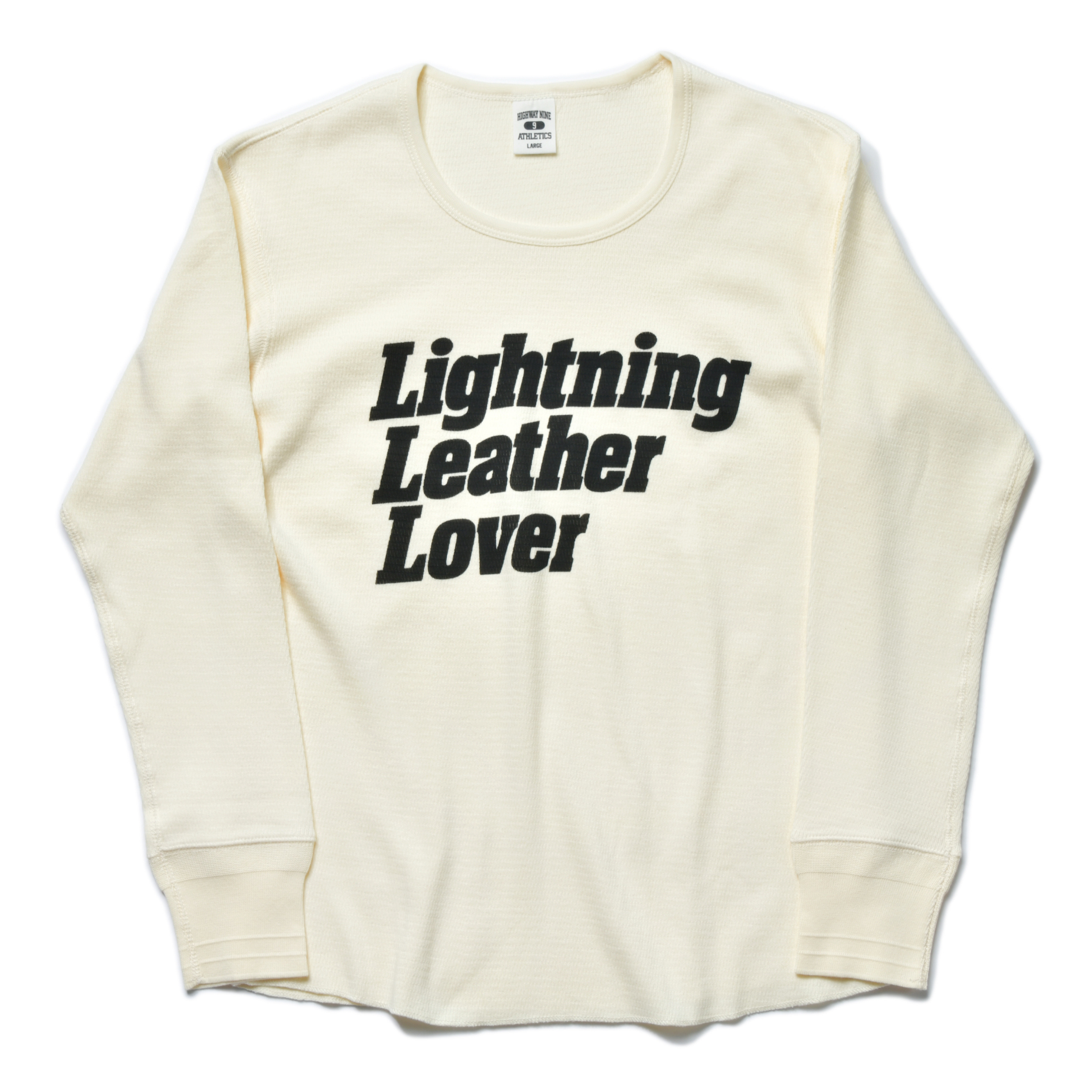 Lightning Leather Lover ロングTシャツ ハニカムサーマル